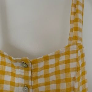 Cynthia Rowley Gingham Picnic Dress NWT